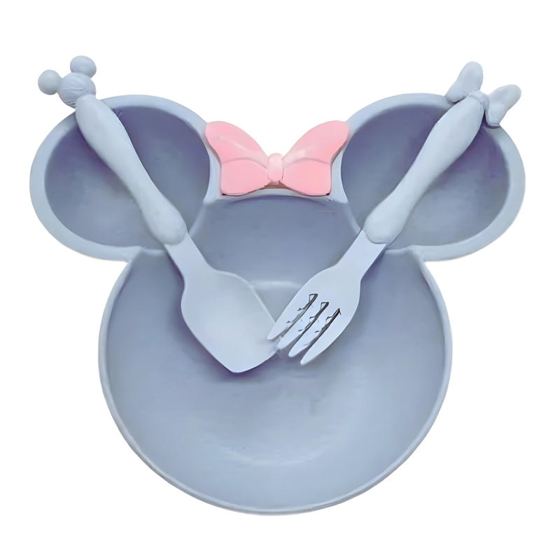 Kit Introdução Alimentar Estilo Mickey e Minnie