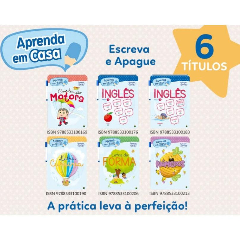 Kit Cadernos de Traço e Desenho Infantil Magic Book (Oferta Especial!) - Baby Loja