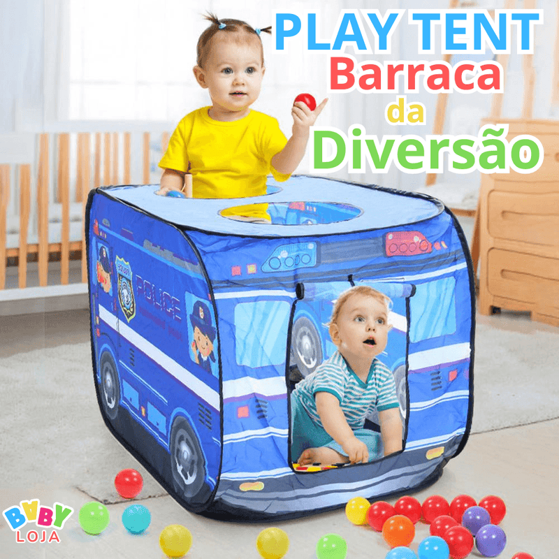 Play Tent™ Barraca - Horas de diversão - Tenda das Brincadeiras - Baby Loja