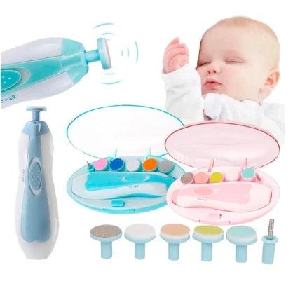 Kit de Unhas BabyCare elétrico - Lixa aparador de unhas - Baby Loja